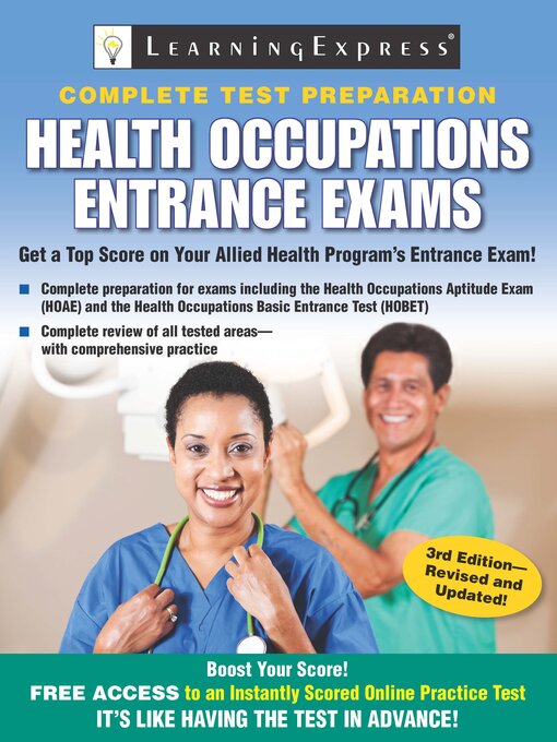 Title details for Health Occupations Entrance Exams by LearningExpress LLC - Available